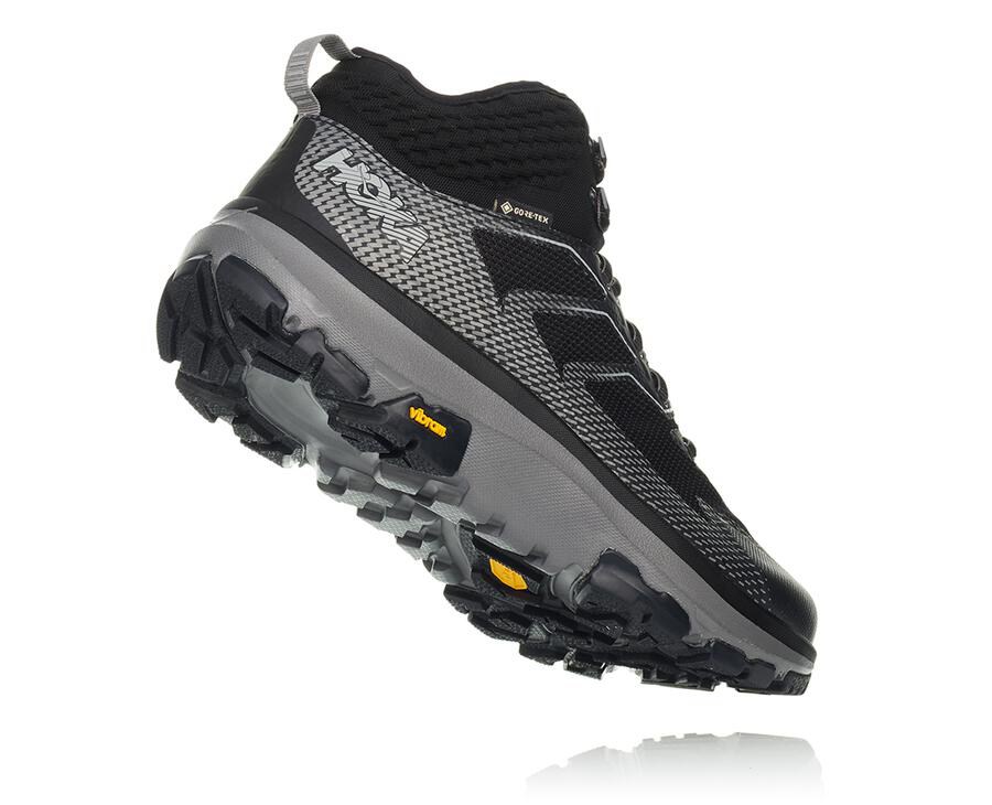 Botas De Montaña Hoka One One Hombre - Toa Gore-Tex - Negras - IQL972150